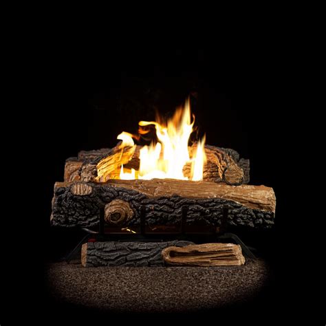 gas vent free fireplace logs